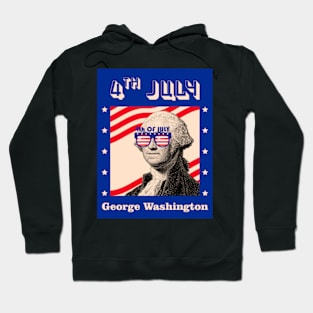 George Washington 4th Of July Hoodie